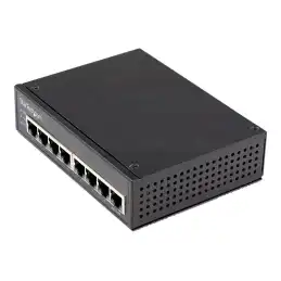StarTech.com Switch Industriel PoE Gigabit 8 Ports - 30W - Repartiteur Power Over Ethernet - Switch PoE+... (IESC1G80UP)_1